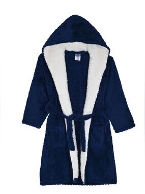 Sleep On It Archer Robe Navy Medium NWT